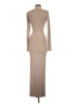Qinsen Tan Casual Dress Size S (estimated) - photo 2