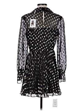 Self-Portrait fil-coupé polka dot mini dress (view 2)