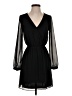 Express 100% Polyester Solid Black Cocktail Dress Size XS - photo 1