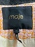 Maje Tweed Orange Jacket Size EU (FR) 40 / US 8 - photo 6