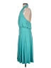 Janette Plus Solid Teal Casual Dress Size L - photo 5