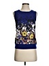 St. John Blue Sleeveless T-Shirt Size P (petite) - photo 1
