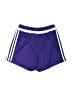 Adidas 100% Polyester Color Block Purple Athletic Shorts Size XS - photo 1