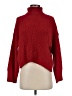 Sanctuary 100% Polyester Solid Red Turtleneck Sweater Size S - photo 1