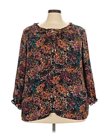 The Pioneer Woman 3/4 Sleeve Blouse (view 1)