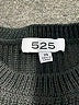 525 America 100% Cotton Solid Black Pullover Sweater Size XS - photo 7