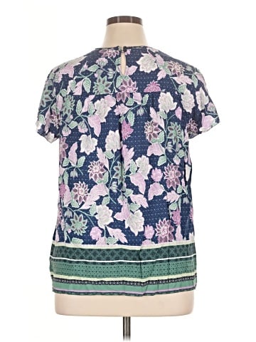 St. John's Bay Short Sleeve Blouse (view 2)