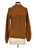 Madewell Solid Brown Turtleneck Sweater Size XS - photo 2