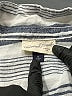 Universal Thread Stripes Silver Short Sleeve Blouse Size XL - photo 7