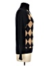J.Crew 100% Wool Argyle Black Wool Pullover Sweater Size S - photo 4