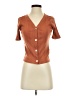 Madewell Brown Short Sleeve Top Size XS - photo 1