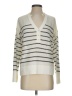 Ann Taylor LOFT 100% Acrylic Stripes Ivory Pullover Sweater Size S - photo 1