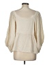 Michael Stars Ivory 3/4 Sleeve Blouse Size Lg (2) - photo 2