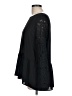 Ann Taylor LOFT 100% Polyester Black Long Sleeve Blouse Size L - photo 5
