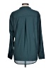 Ophelia Roe 100% Polyester Teal Long Sleeve Blouse Size L - photo 2