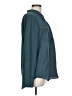 Ophelia Roe 100% Polyester Teal Long Sleeve Blouse Size L - photo 4