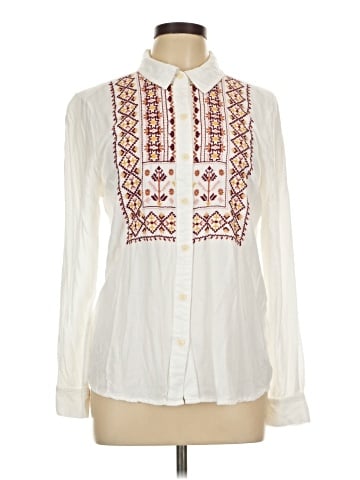 Style&Co Long Sleeve Blouse (view 1)
