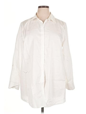 Chico's 3/4 Sleeve Button-Down Shirt (view 1)