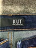 Kut from the Kloth Solid Blue Jeans Size 10 - photo 7