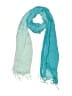 Berkshire 100% Rayon Teal Blue Scarf One size - photo 1