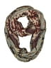 Vismaya Paisley Gray Blue Scarf One size - photo 1