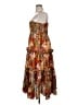 Nicholas Paisley Brown Cocktail Dress Size 14 - photo 5