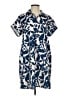 HOTOUCH Blue Casual Dress Size S - photo 1