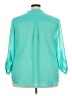 Maurices 100% Polyester Teal 3/4 Sleeve Blouse Size 24 (3) - photo 2