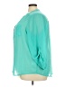 Maurices 100% Polyester Teal 3/4 Sleeve Blouse Size 24 (3) - photo 5