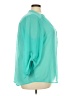 Maurices 100% Polyester Teal 3/4 Sleeve Blouse Size 24 (3) - photo 4