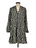 Zara Print Black Casual Dress Size XS - photo 1
