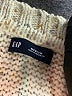 Gap Tweed Ivory Pullover Sweater Size M - photo 7