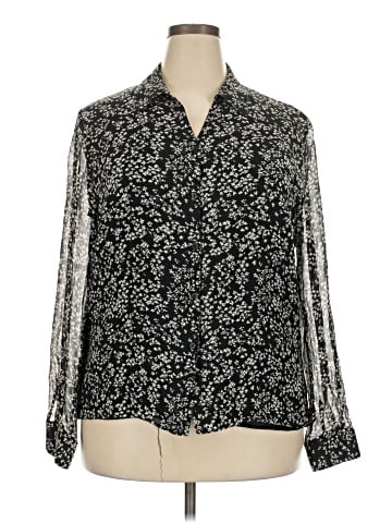Style&Co Long Sleeve Blouse (view 1)