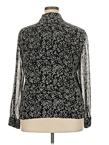 Style&Co Long Sleeve Blouse (view 2)