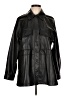 Zara 100% Polyester Black Coat Size L - photo 1