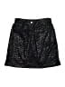 Santiny Animal Print Black Casual Skirt Size XL - photo 2