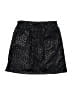 Santiny Animal Print Black Casual Skirt Size XL - photo 1