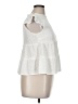 Sim & Sam 100% Rayon Ivory Sleeveless Blouse Size XL - photo 4