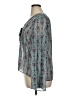 Maurices Teal Long Sleeve Blouse Size XL - photo 5