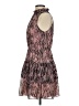 BB Dakota 100% Polyester Paisley Pink Cocktail Dress Size S - photo 5