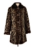 Dennis by Dennis Basso Animal Print Brown Coat Size XS - photo 1