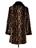 Dennis by Dennis Basso Animal Print Brown Coat Size XS - photo 2