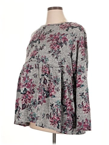 Time and Tru Long Sleeve Blouse (view 1)
