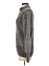 Cynthia Rowley TJX 100% Polyester Metallic Gray Turtleneck Sweater Size S - photo 5