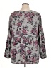 Time and Tru Gray Long Sleeve Blouse Size 20 Maternity - photo 2
