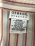 George Stripes Ivory Long Sleeve Button-Down Shirt Size XL - photo 7