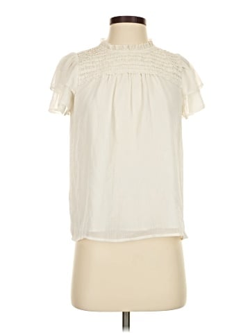 Ann Taylor LOFT Short Sleeve Blouse (view 1)