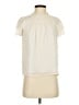 Ann Taylor LOFT 100% Polyester Ivory Short Sleeve Blouse Size XS (petite) - photo 1