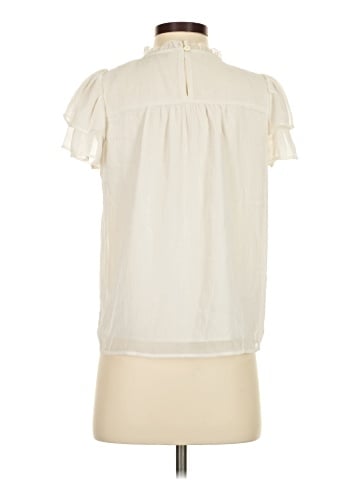 Ann Taylor LOFT Short Sleeve Blouse (view 2)
