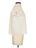 Ann Taylor LOFT 100% Polyester Ivory Short Sleeve Blouse Size XS (petite) - photo 4